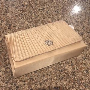 Magid gold evening bag